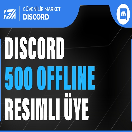  500 Discord Offline Üye - RESİMLİ